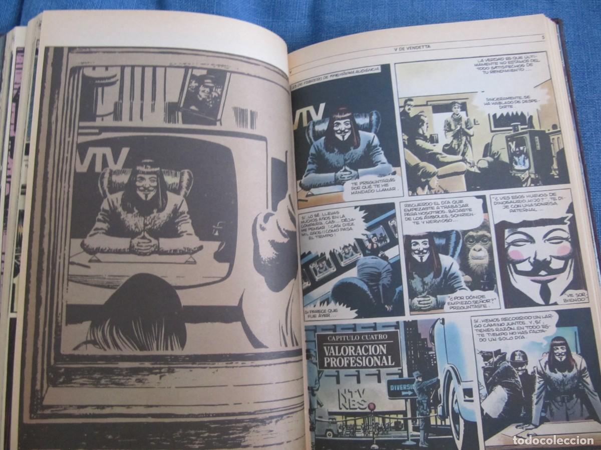 C&oacute;mics: THE SHADOW / V DE VENDETTA - EDICIONES ZINCO - DOS COLECCIONES COMPLETAS ENCUADERNADAS - Foto 17