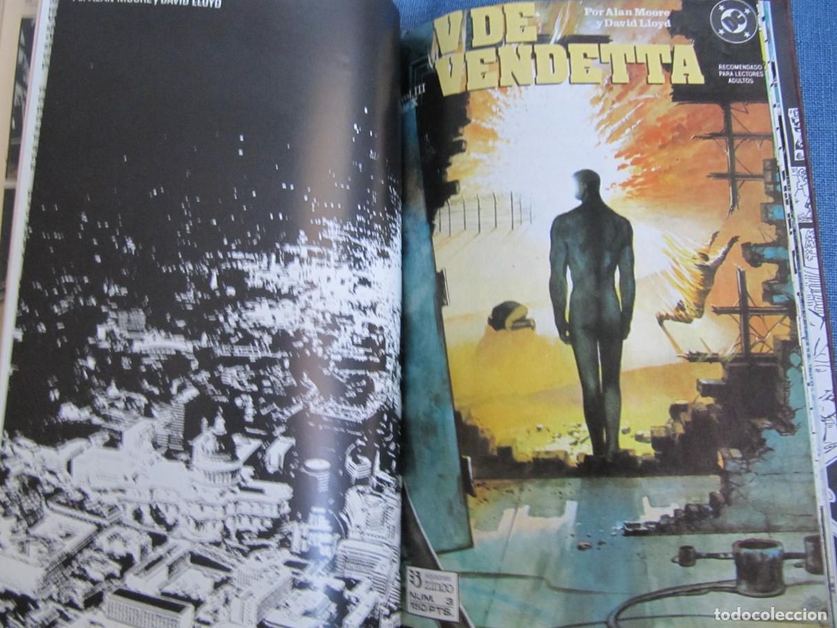 C&oacute;mics: THE SHADOW / V DE VENDETTA - EDICIONES ZINCO - DOS COLECCIONES COMPLETAS ENCUADERNADAS - Foto 20