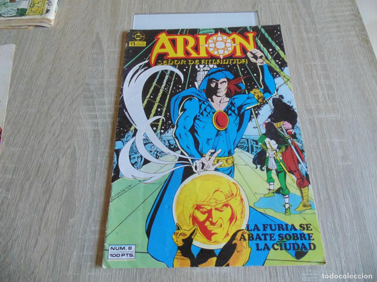 C&oacute;mics: Arion. Se&ntilde;or de Atlantis n&ordm; 8. 1985. DC / Zinco. - Foto 1