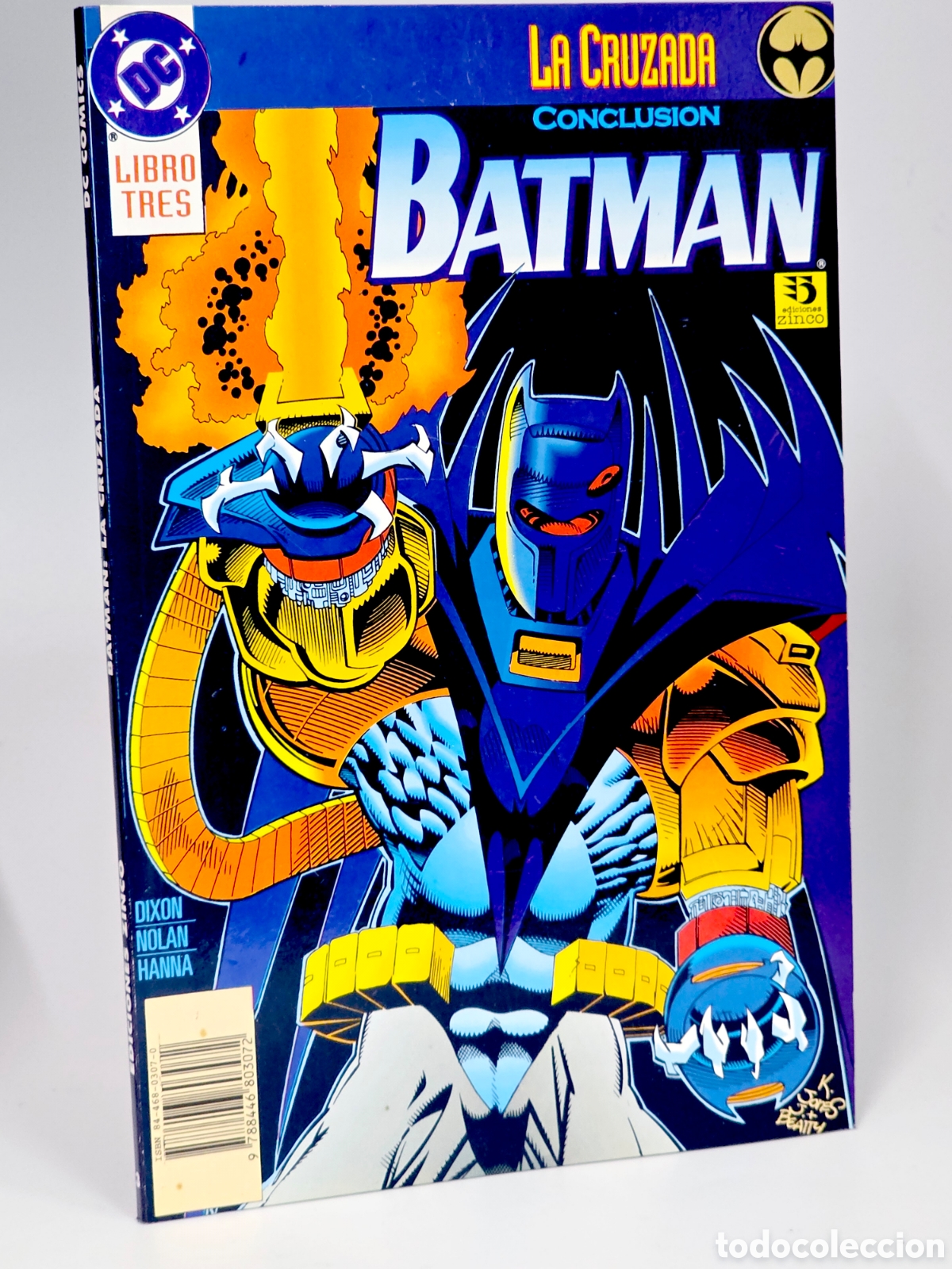C&oacute;mics: COM&Iacute;C EXCELENTE BATMAN LIBRO TRES 3 LA CRUZADA CONCLUSI&Oacute;N EDICIONES ZINCO DC C&Oacute;MICS - Foto 1