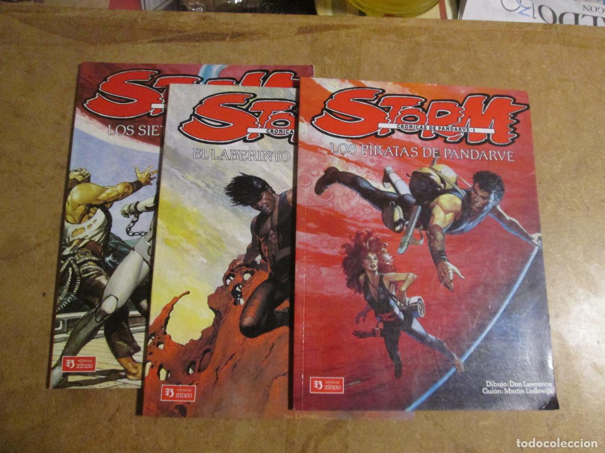 C&oacute;mics: Storm, cr&oacute;nicas de Pandarve n&ordm;s 1, 2 y 3, zinco - Foto 1