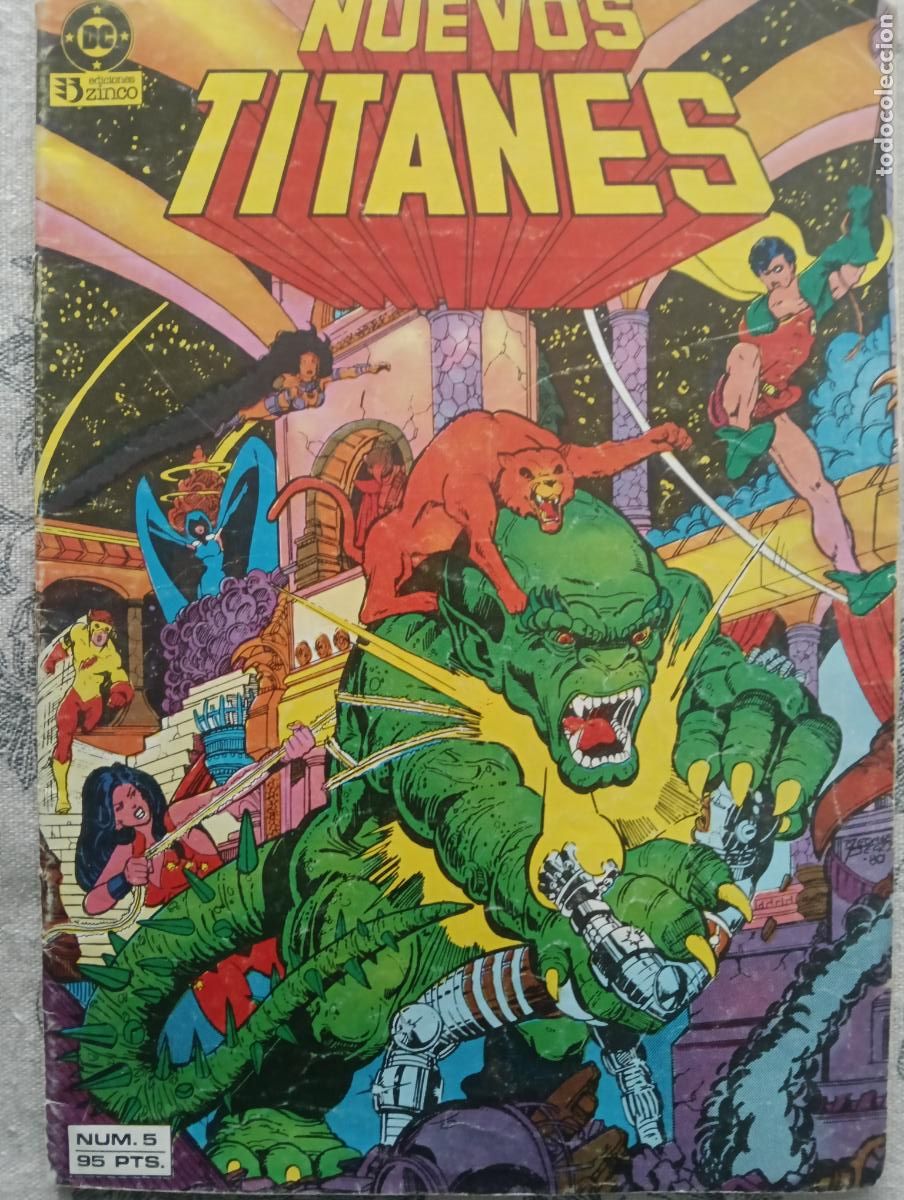 C&oacute;mics: NUEVOS TITANES N&ordm; 5 ZINCO - Foto 1