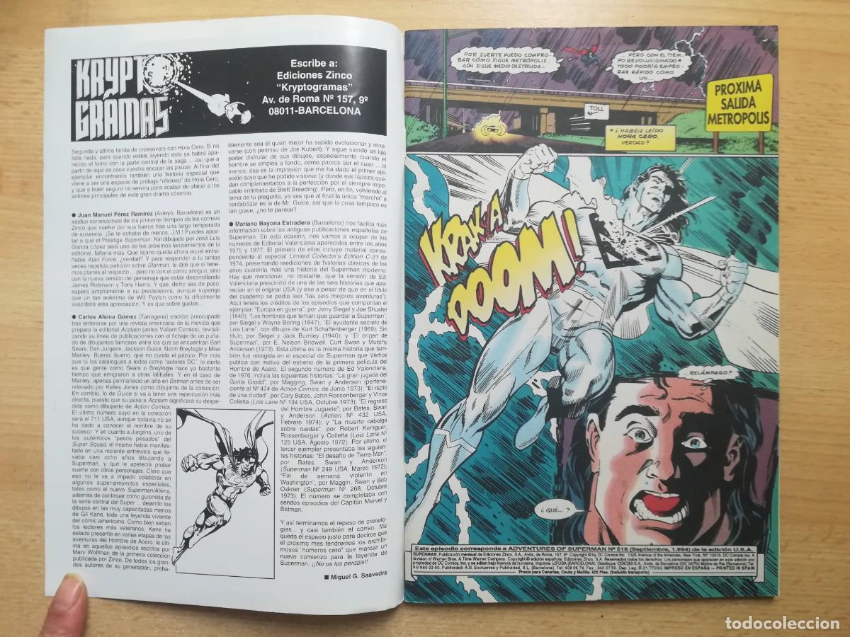 C&oacute;mics: Zero Hour. Hora Cero. Especial Superman. Nada que perder. - Foto 2