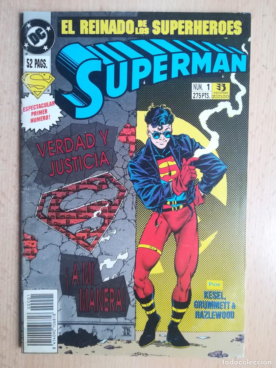 C&oacute;mics: DC Superman N&ordm; 1. El Reinado de los Superh&eacute;roes. - Foto 1
