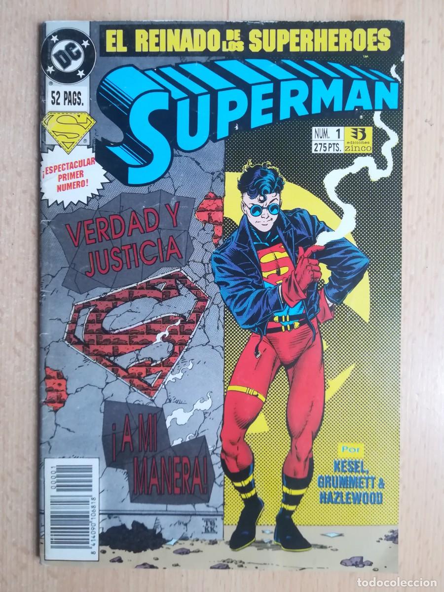 C&oacute;mics: DC Superman N&ordm; 1. El Reinado de los Superh&eacute;roes. - Foto 1