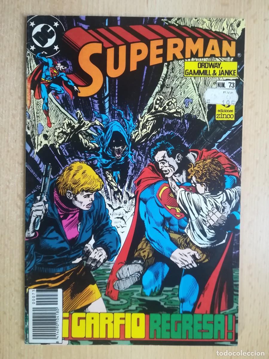 C&oacute;mics: DC Superman N&ordm; 73. &iexcl;Garfio Regresa!. Ediciones Zinco. - Foto 1