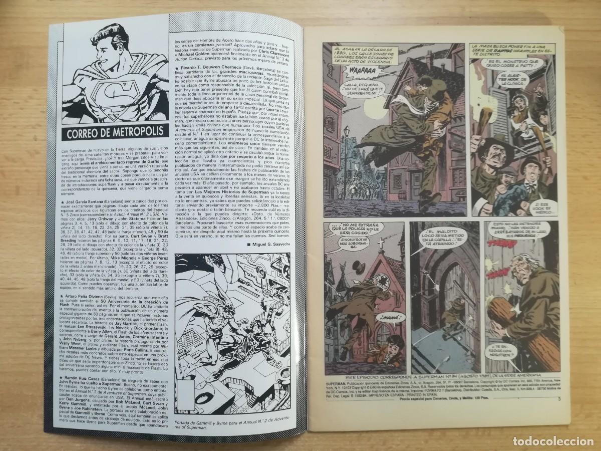 C&oacute;mics: DC Superman N&ordm; 73. &iexcl;Garfio Regresa!. Ediciones Zinco. - Foto 2