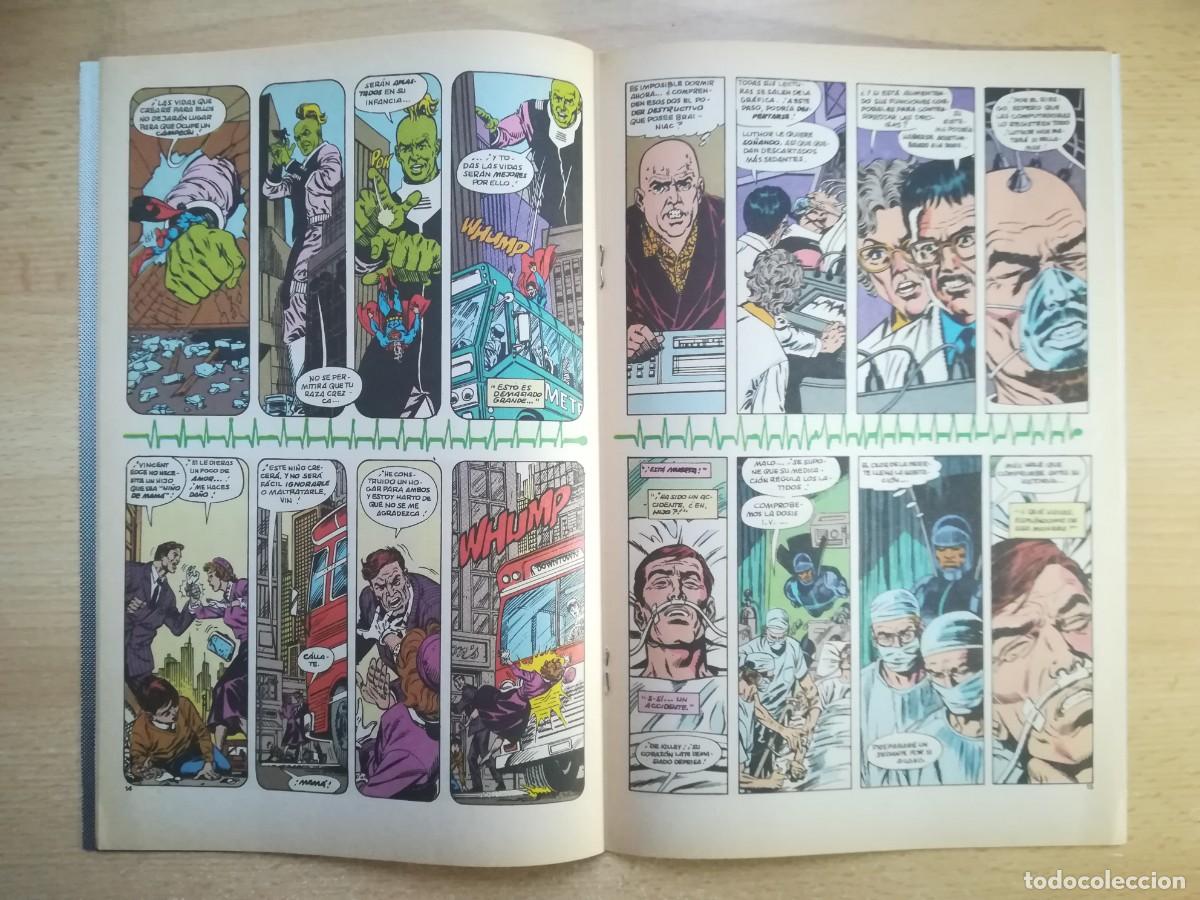 C&oacute;mics: DC Superman N&ordm; 76. Morganedge y Brainiac. Ediciones Zinco. - Foto 3