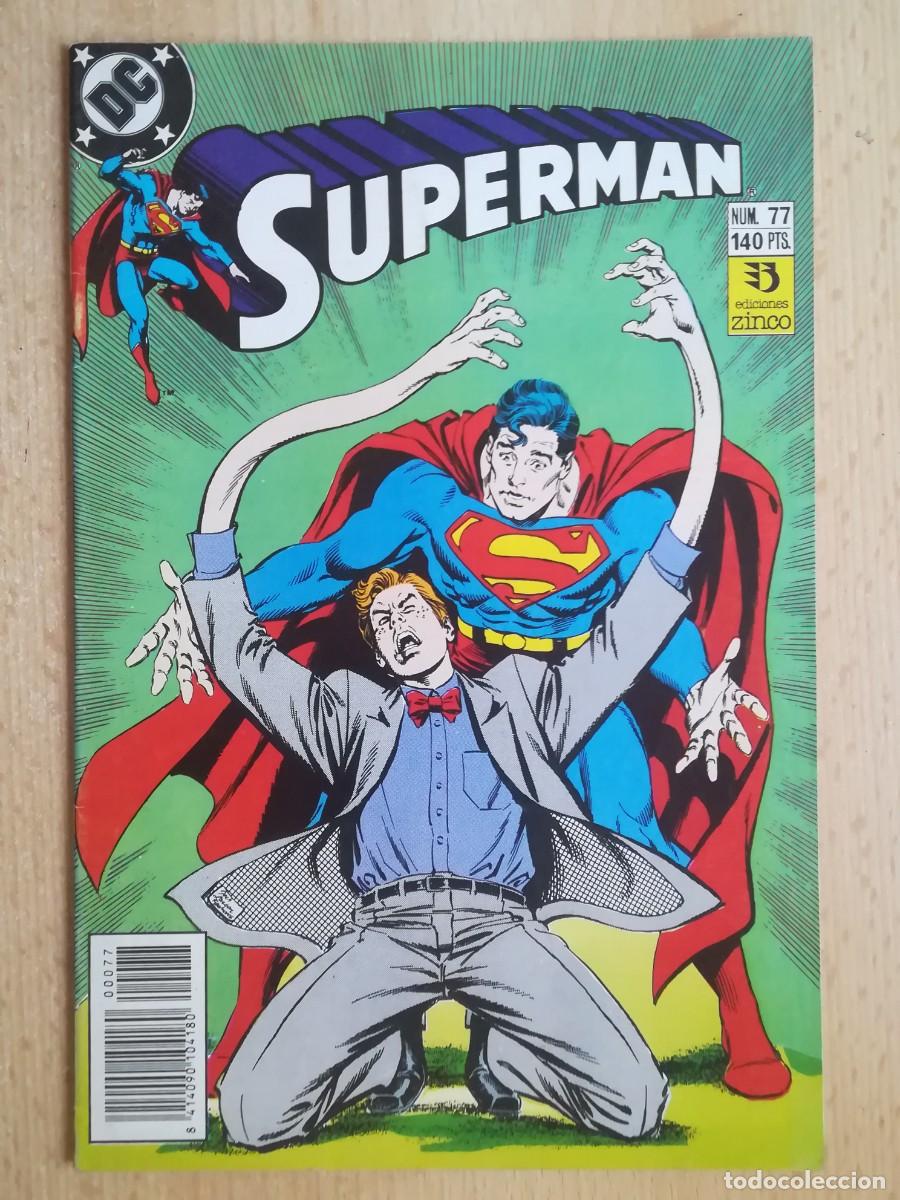 C&oacute;mics: DC Superman N&ordm; 77. Ediciones Zinco. - Foto 1