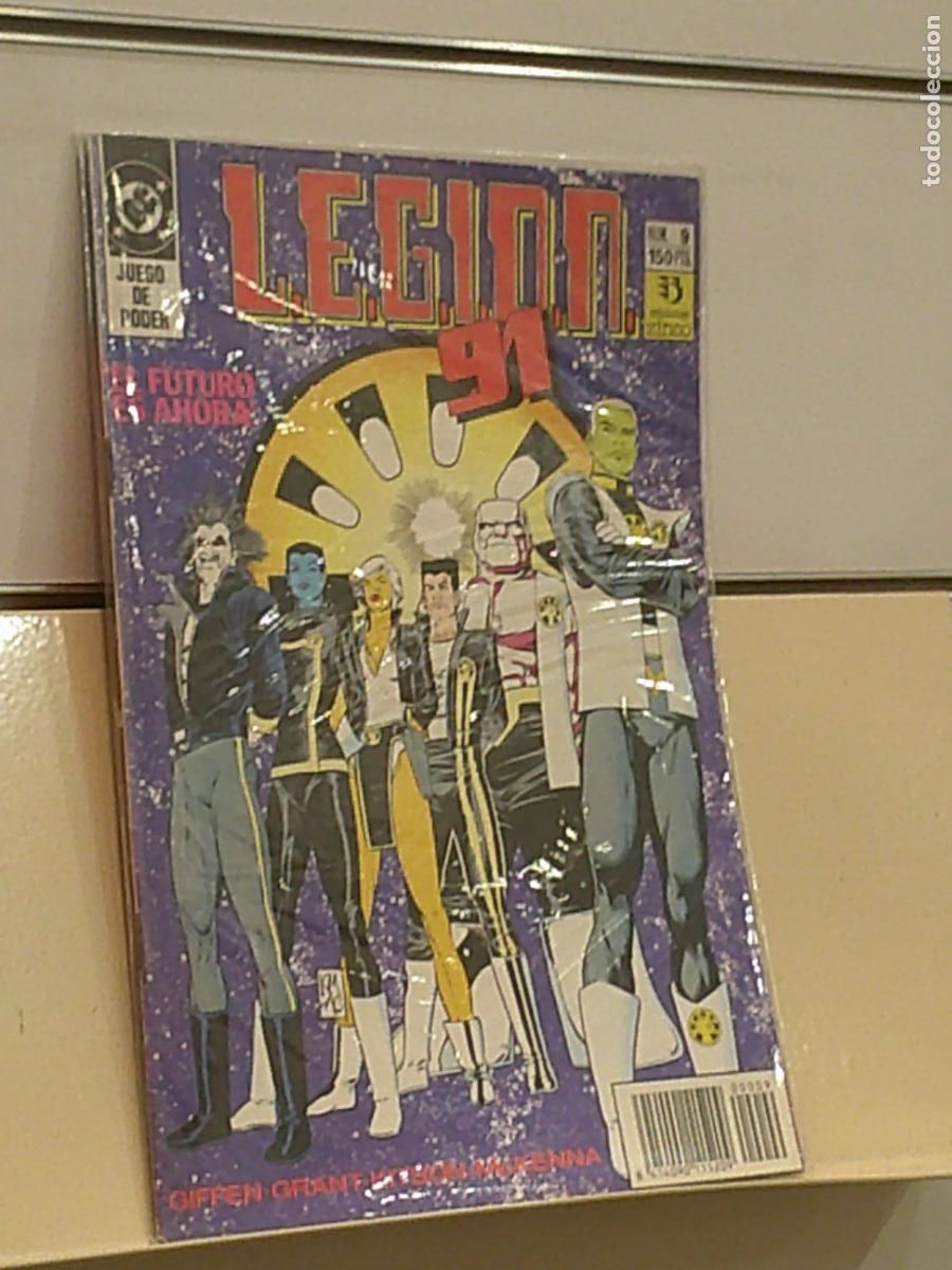 C&oacute;mics: LEGION 91 N&ordm; 9 JUEGO DE PODER DC - ZINCO - Foto 1