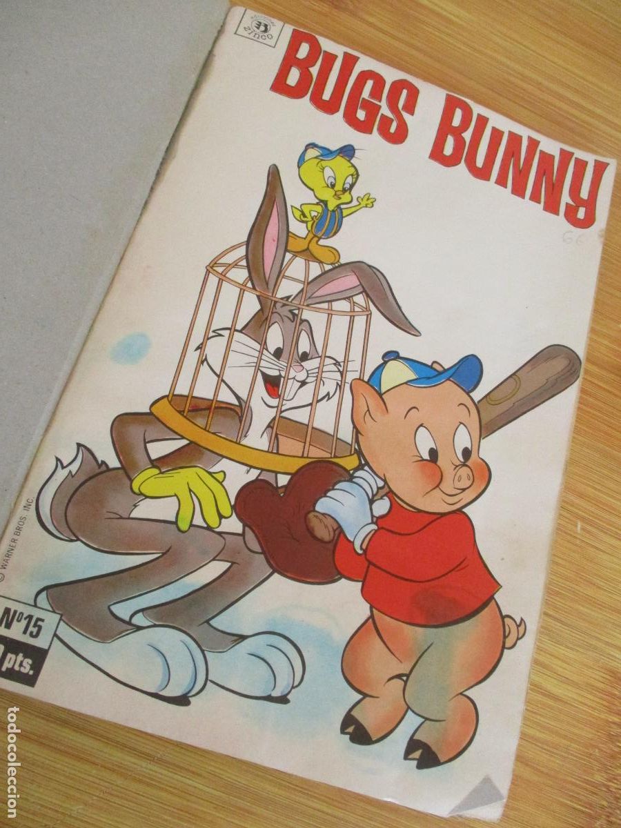 C&oacute;mics: BUGS BUNNY-EDICIONES ZINCO. TOMO CON LOS N&Uacute;MEROS 15 AL 19= 5 N&Uacute;MEROS - Foto 3