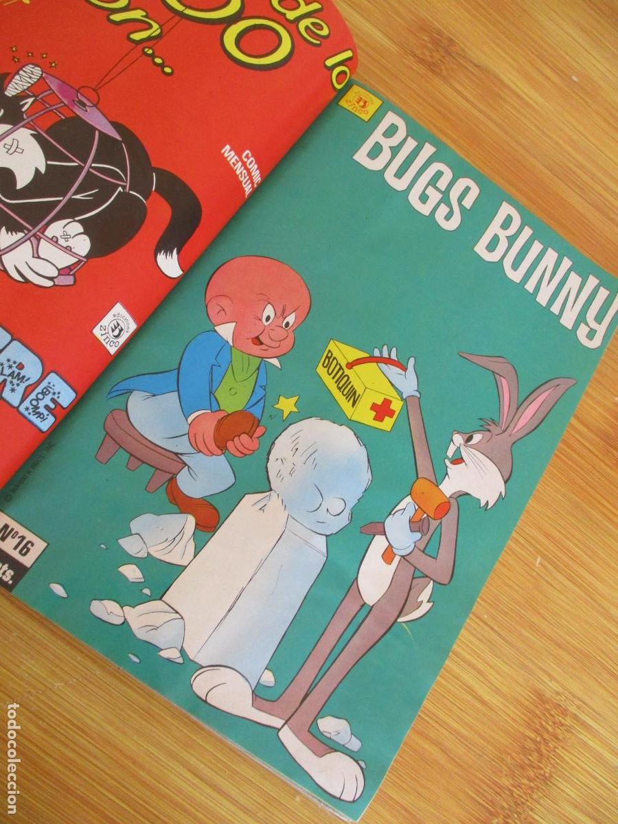C&oacute;mics: BUGS BUNNY-EDICIONES ZINCO. TOMO CON LOS N&Uacute;MEROS 15 AL 19= 5 N&Uacute;MEROS - Foto 4