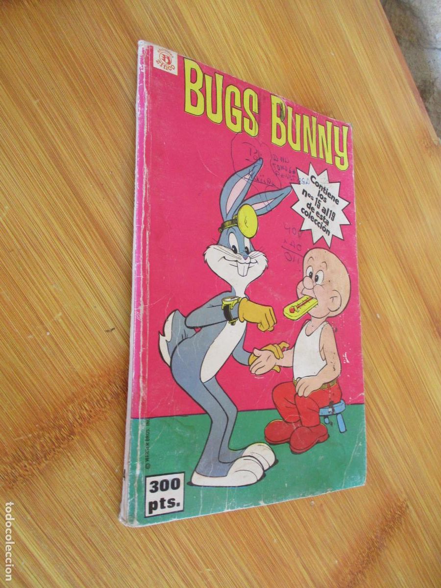 C&oacute;mics: BUGS BUNNY-EDICIONES ZINCO. TOMO CON LOS N&Uacute;MEROS 15 AL 19= 5 N&Uacute;MEROS - Foto 1