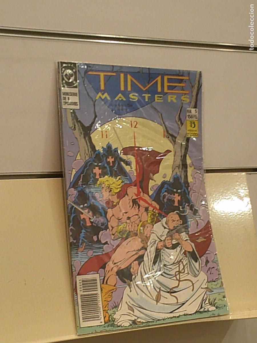 C&oacute;mics: TIME MASTERS LOS AMOS DEL TIEMPO N&ordm; 5 DE 8 DC - ZINCO - Foto 1