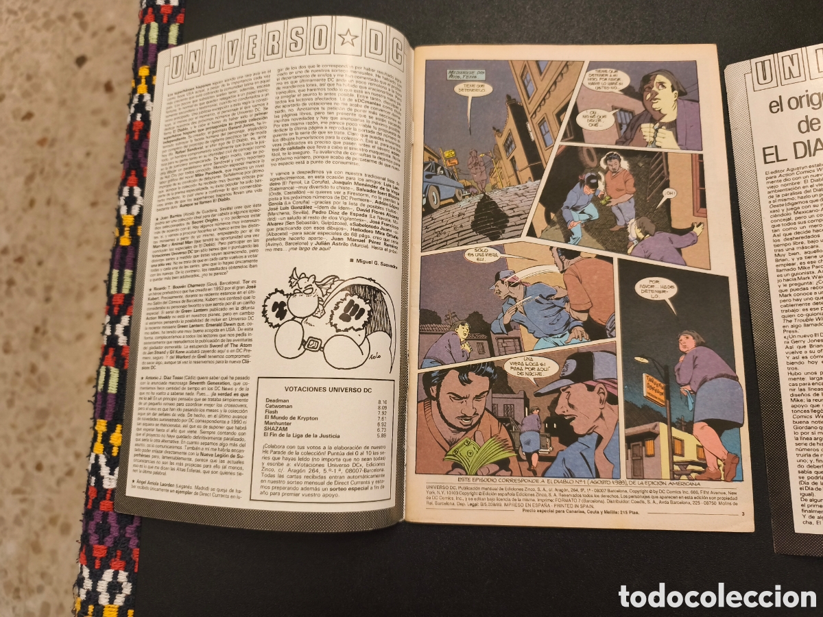 C&oacute;mics: UNIVERSO DC EL DIABLO EDICIONES ZINCO 19 Y 20 - Foto 8