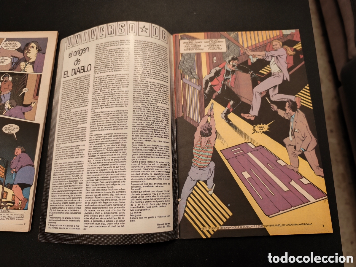 C&oacute;mics: UNIVERSO DC EL DIABLO EDICIONES ZINCO 19 Y 20 - Foto 9