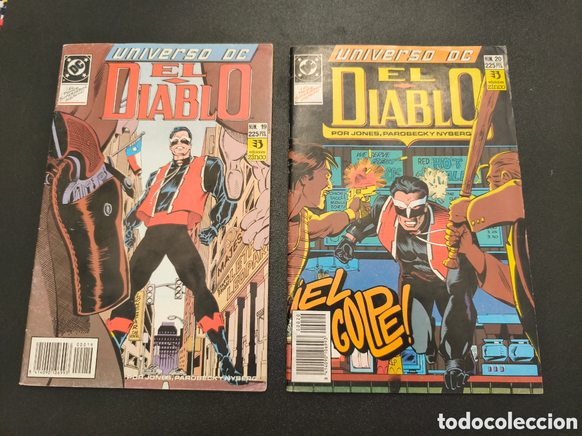 C&oacute;mics: UNIVERSO DC EL DIABLO EDICIONES ZINCO 19 Y 20 - Foto 1