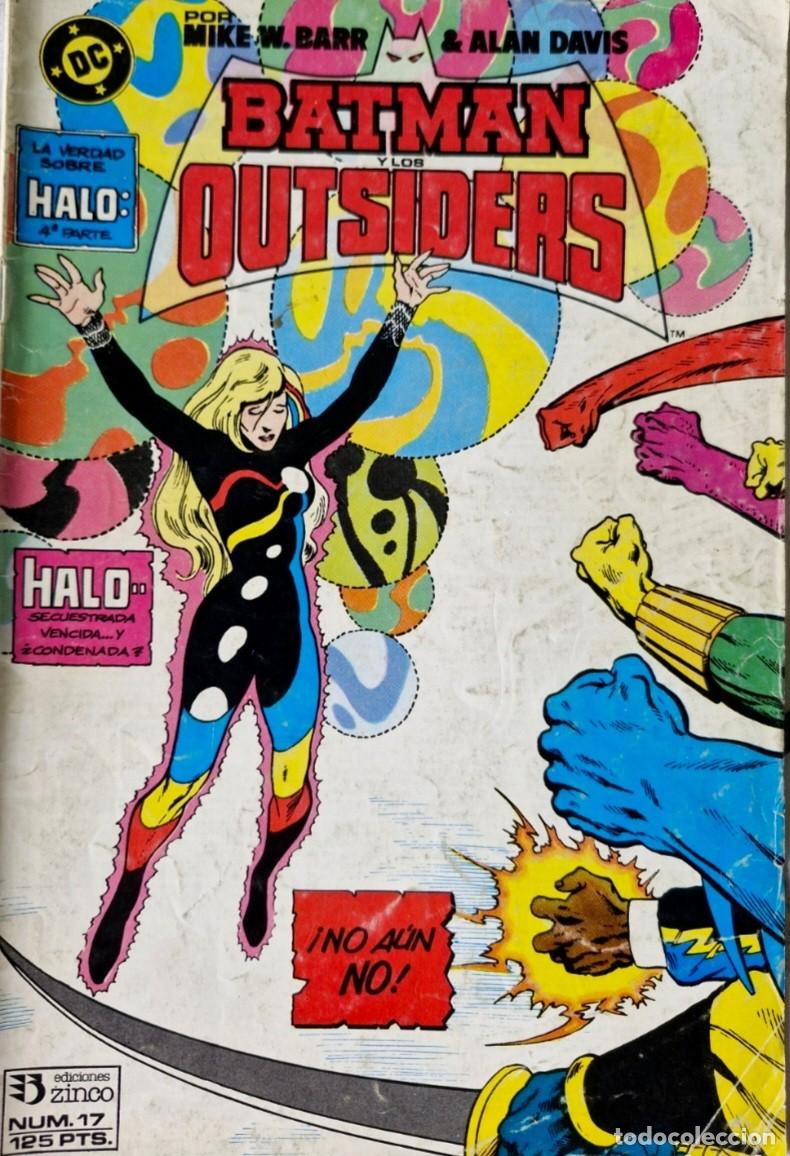 C&oacute;mics: BATMAN Y LOS OUTSIDERS 17 - VOLUMEN 1 - VOL 1 - DC COMICS - ZINCO - Foto 1