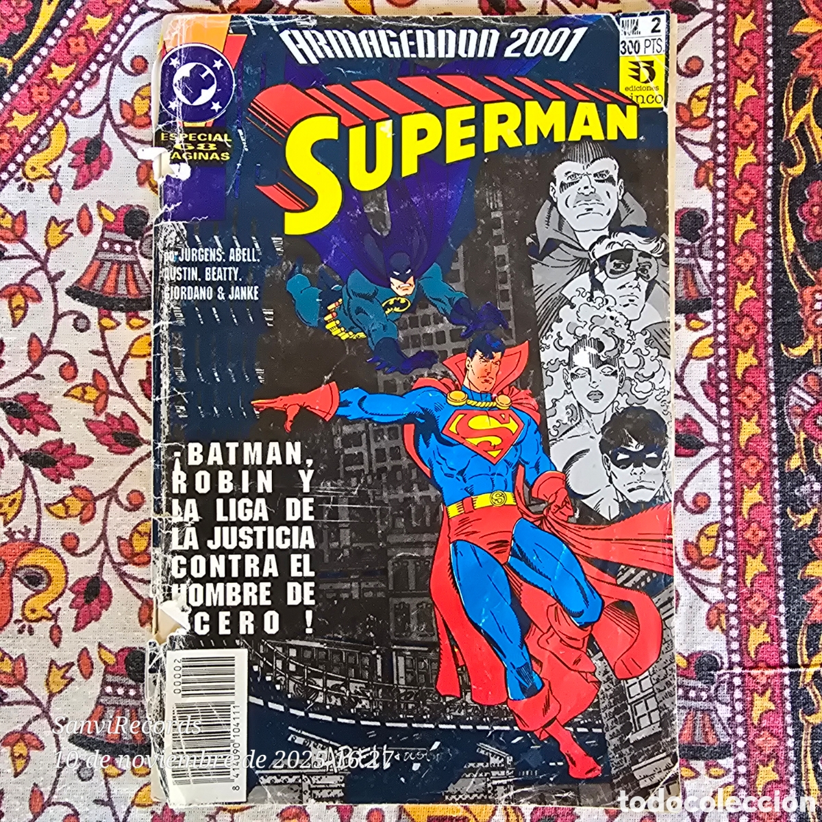 C&oacute;mics: ARMAGEDDON 2001, SUPERMAN N&deg; 2 (EDICIONES ZINCO) - Foto 1