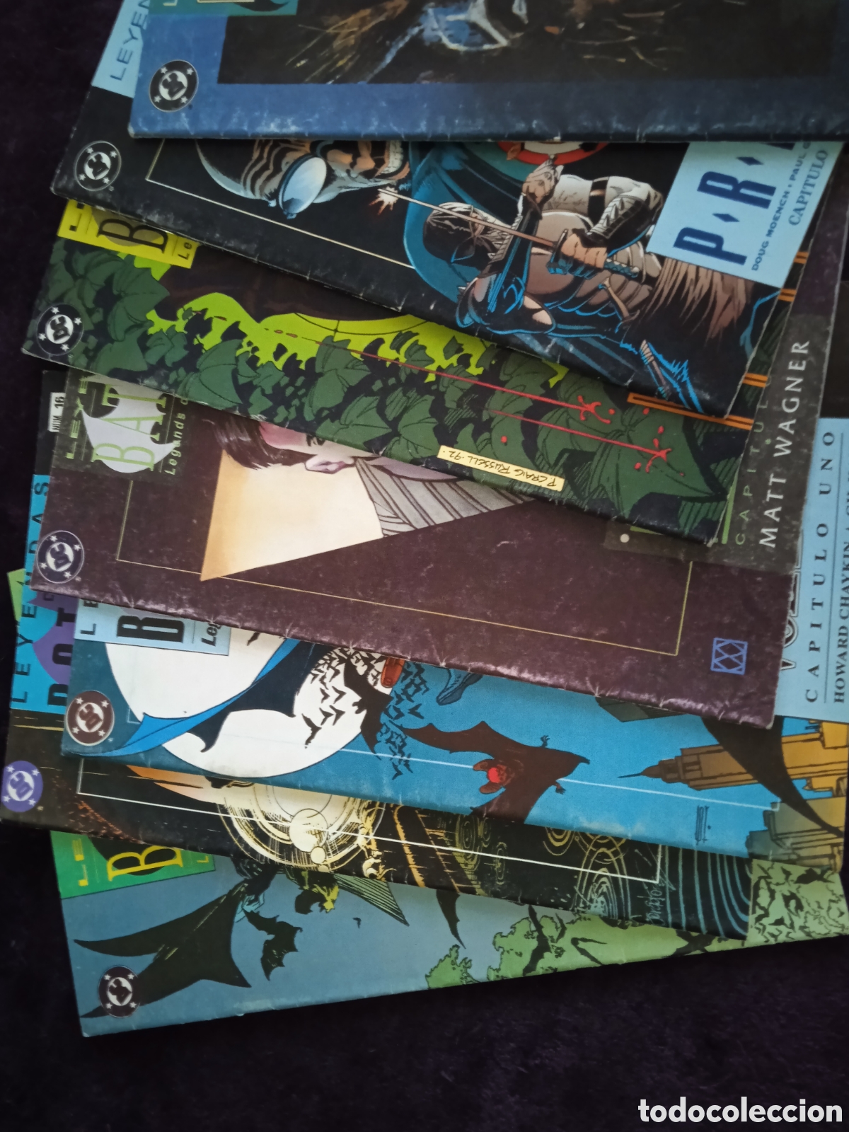 C&oacute;mics: LEYENDAS DE BATMAN - LOTE DE 8 EJEMPLARES -ED. ZINCO DC - Foto 3