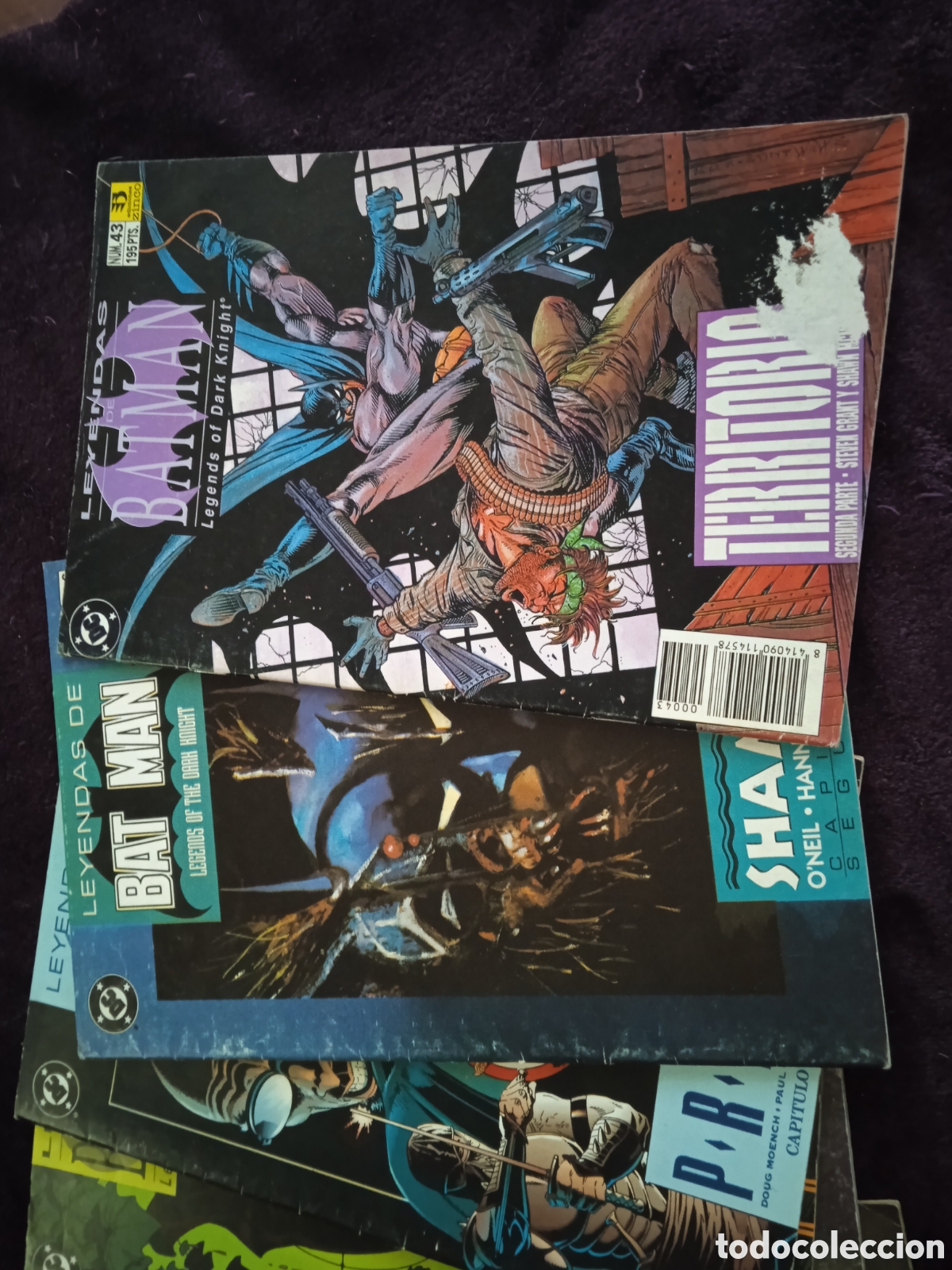 C&oacute;mics: LEYENDAS DE BATMAN - LOTE DE 8 EJEMPLARES -ED. ZINCO DC - Foto 4