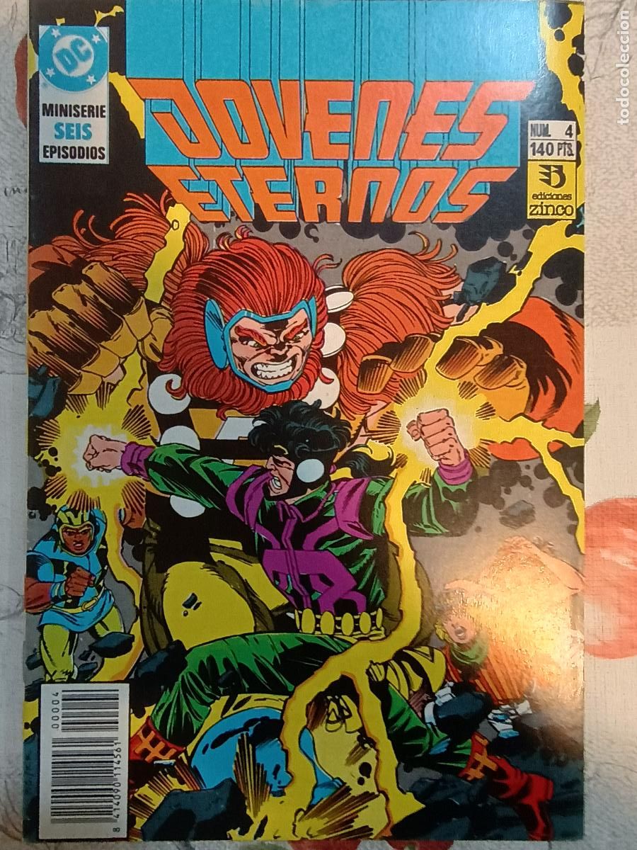 C&oacute;mics: JOVENES ETERNOS N&ordm; 4 ED. ZINCO - Foto 1
