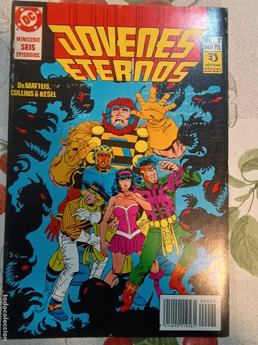 C&oacute;mics: JOVENES ETERNOS N&ordm; 2 ED. ZINCO - Foto 1