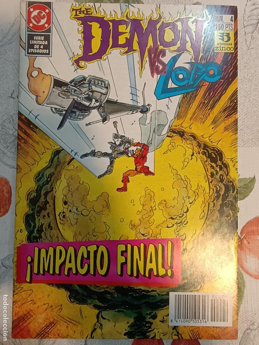 C&oacute;mics: THE DEMON VS LOBO N&ordm; 4 ED. ZINCO - Foto 1