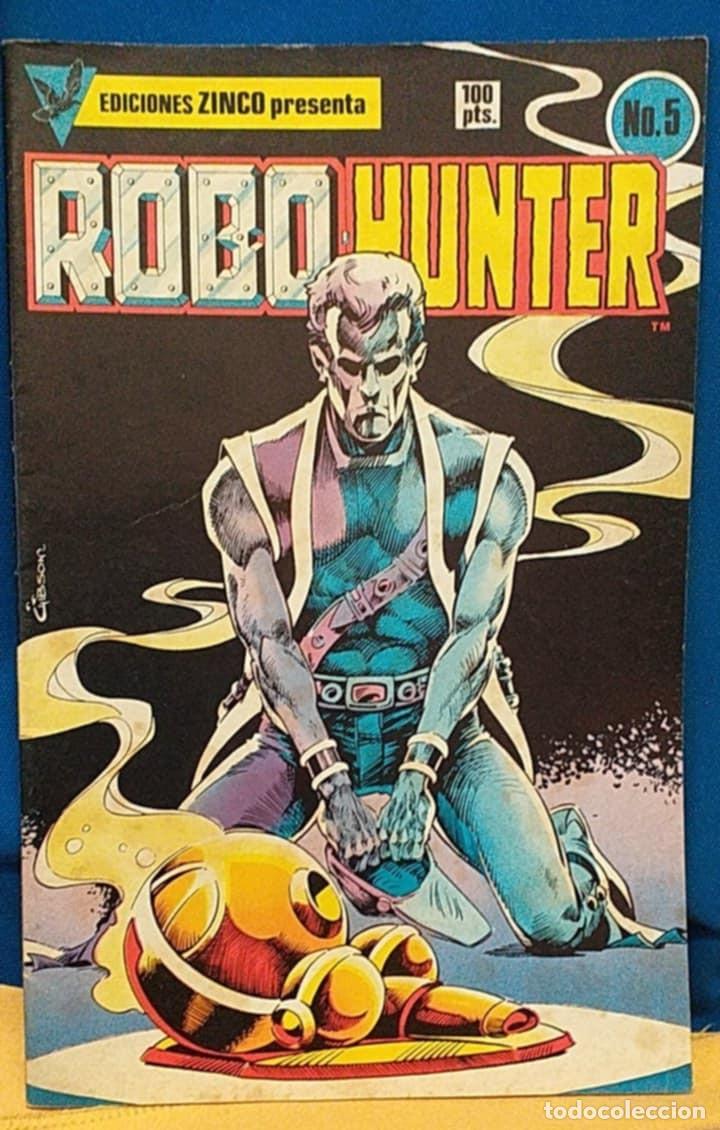 C&oacute;mics: COMIC ROBO-HUNTER N&ordm; 5 Ediciones Zinco 1984 - Foto 1
