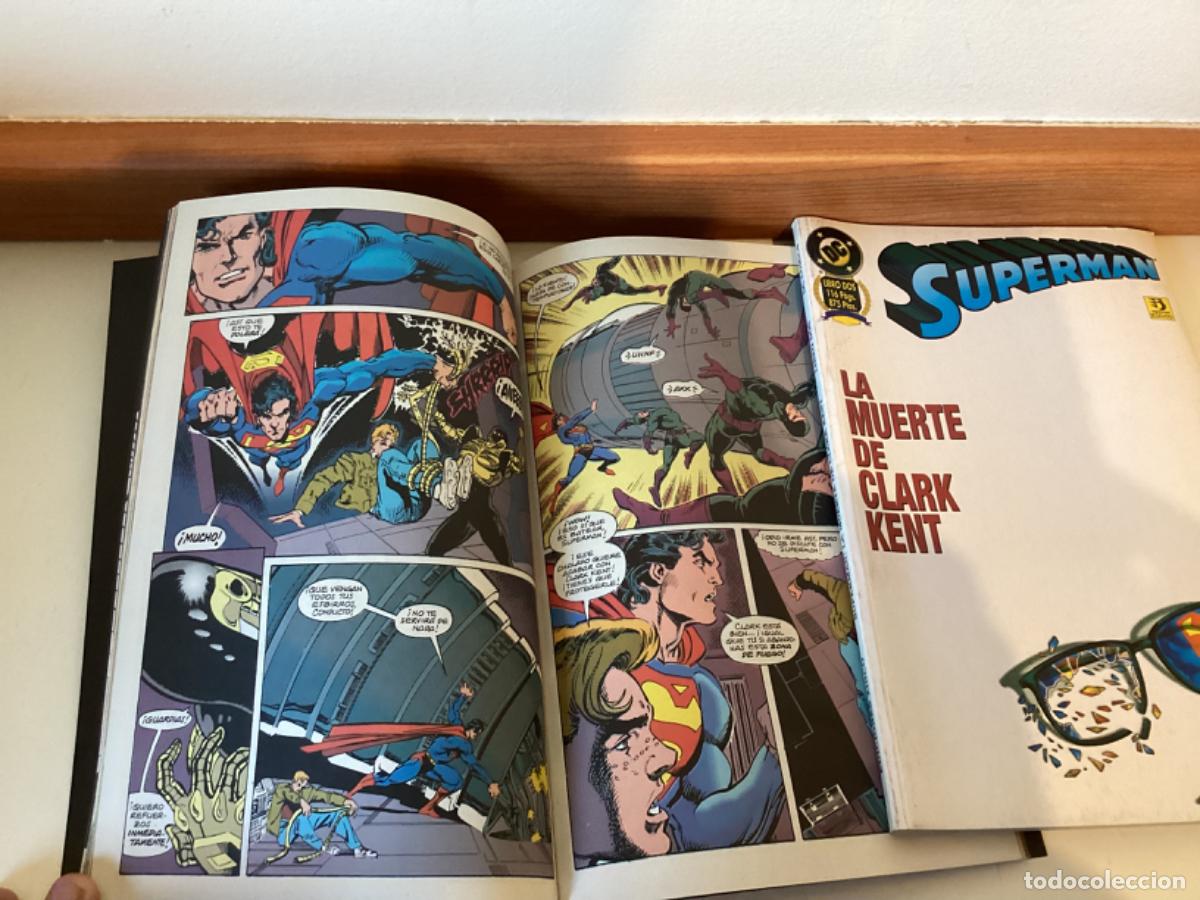 C&oacute;mics: La muerte de Clark kent libro uno y libro dos, completa. Zinco DC comics. Superman - Foto 4