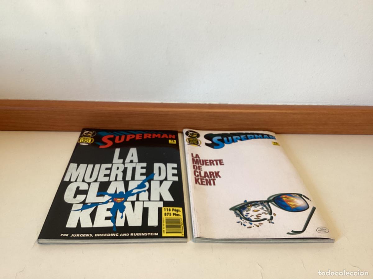 C&oacute;mics: La muerte de Clark kent libro uno y libro dos, completa. Zinco DC comics. Superman - Foto 1