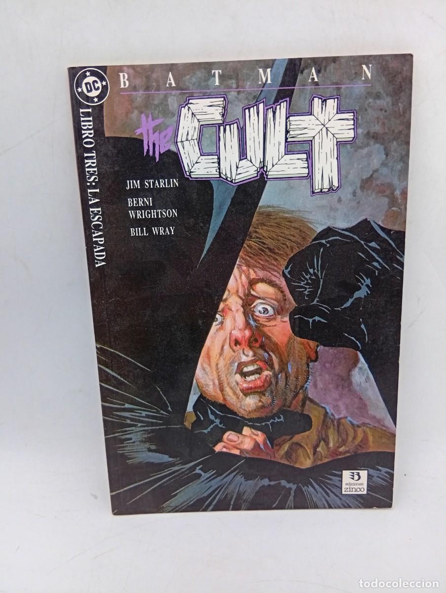 C&oacute;mics: BATMAN. THE CULT. LIBRO TRES : LA ESCAPADA. EDICIONES ZINCO. DC COMICS. - Foto 1