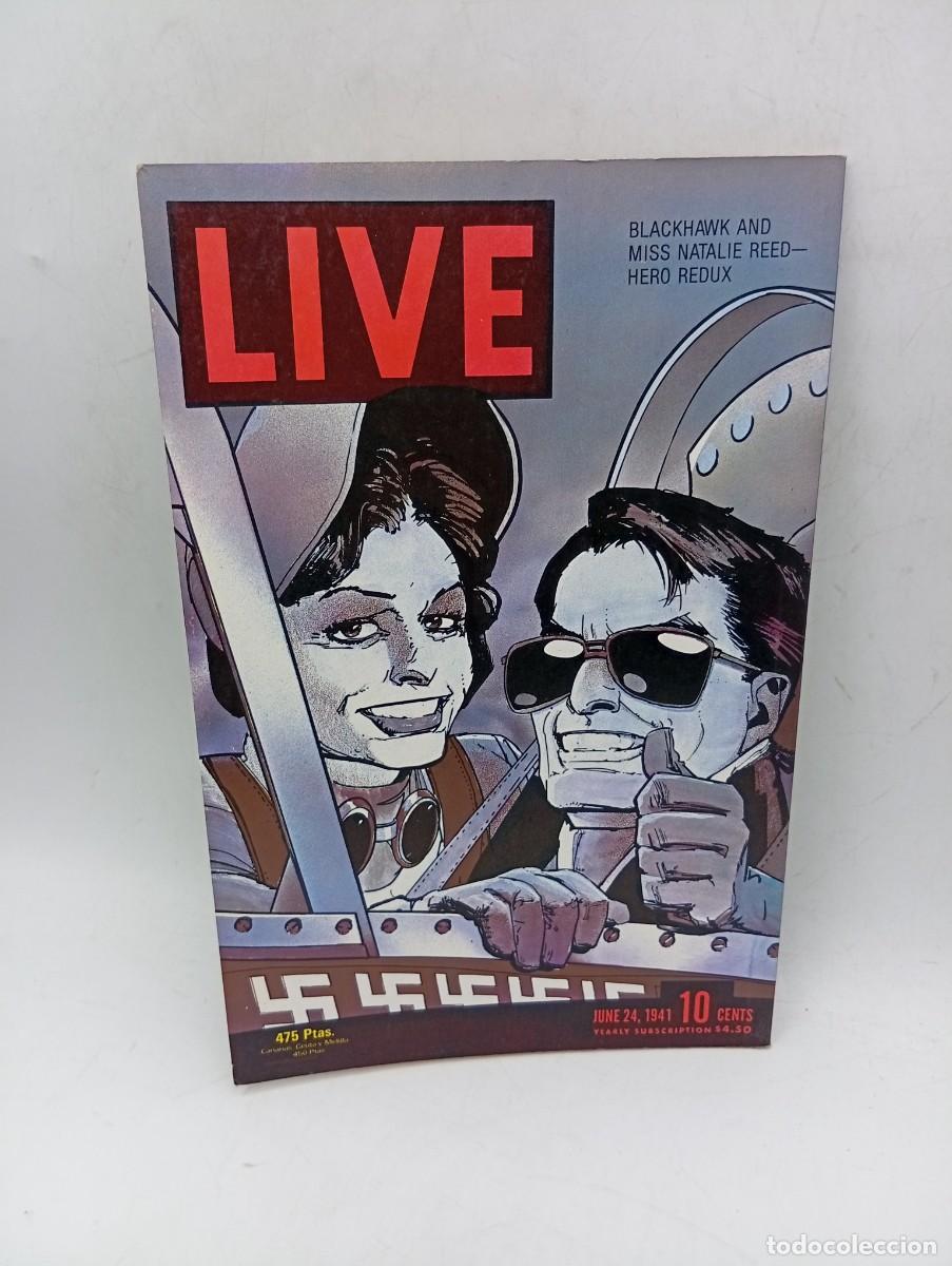 C&oacute;mics: BLACKHAWK. LIBRO TRES. HOWARD CHAYKIN. BLACKOUT. DC COMICS. EDICIONES ZINCO. - Foto 4