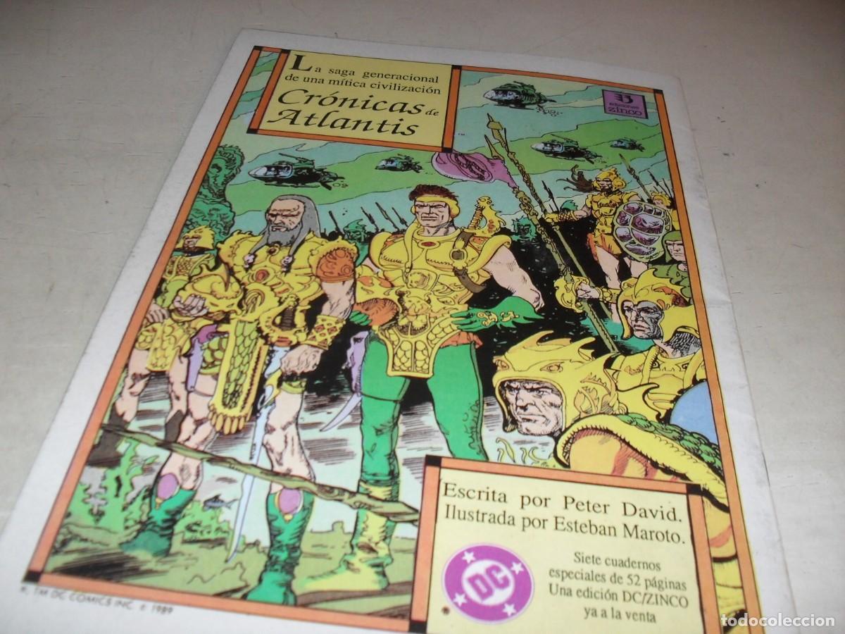 C&oacute;mics: QUESTION N&ordm; 33 HAROLD,DE 36,DE DENIS ONEIL,ZINCO 1988 - Foto 2