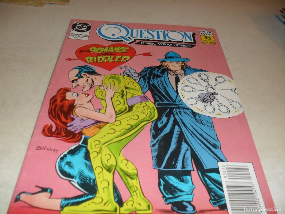 C&oacute;mics: QUESTION N&ordm; 26 ACERTIJOS,DE 36,DE DENIS ONEIL,ZINCO 1988 - Foto 1