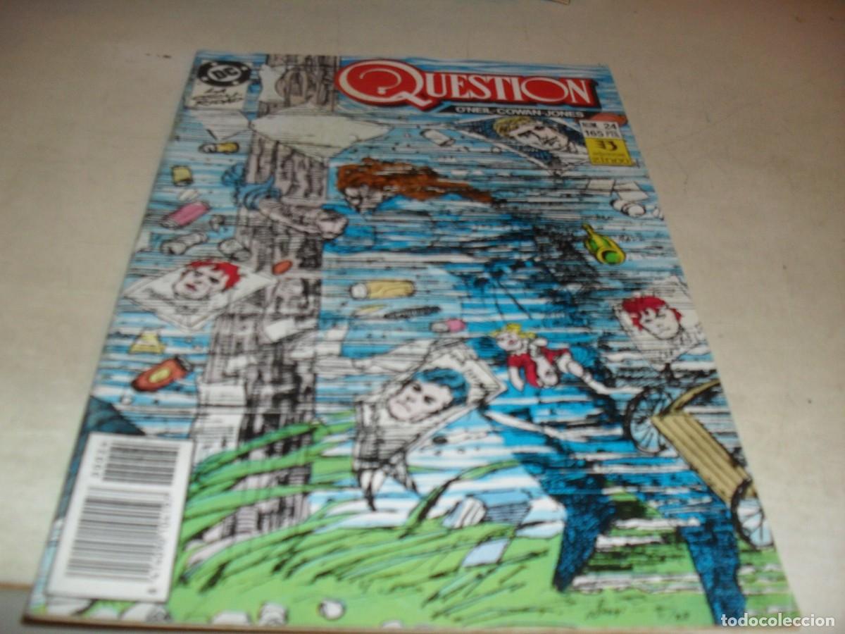 C&oacute;mics: QUESTION N&ordm; 24 LA OSCURIDAD,DE 36,DE DENIS ONEIL,ZINCO 1988 - Foto 1