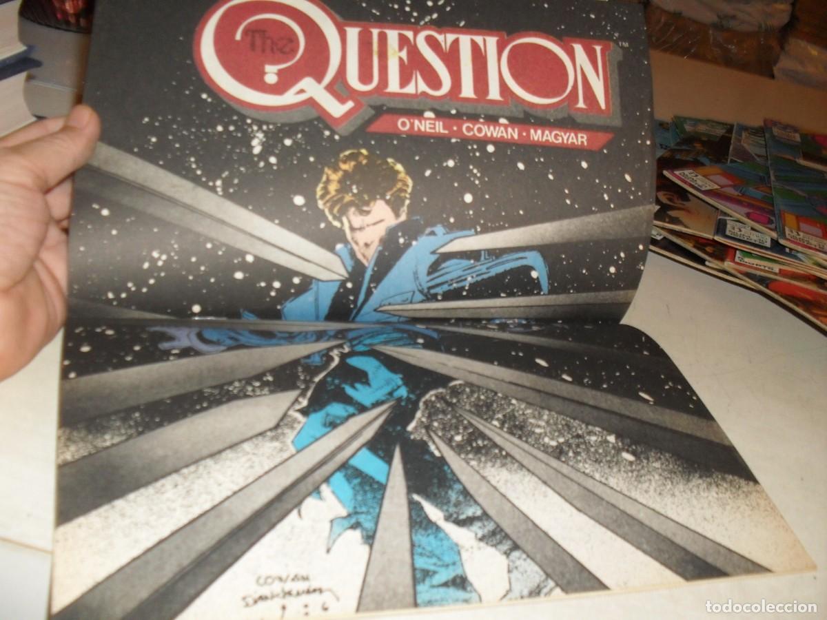 C&oacute;mics: QUESTION N&ordm; 12 CON POSTER DEL PROPIO QUESTION,DE 36,DE DENIS ONEIL,ZINCO 1988 - Foto 2