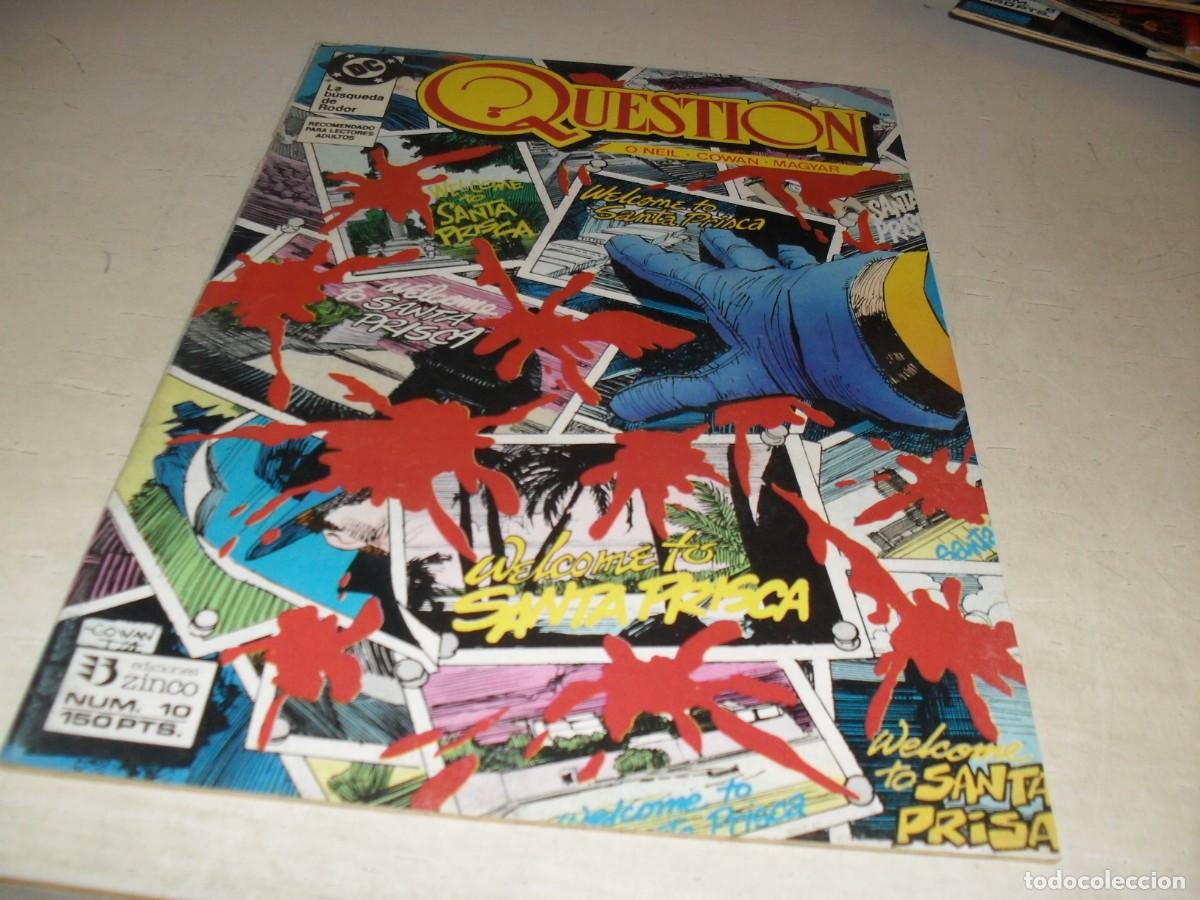 C&oacute;mics: QUESTION N&ordm; 10 CON POSTER DEL PROPIO QUESTION,DE 36,DE DENIS ONEIL,ZINCO 1988 - Foto 1