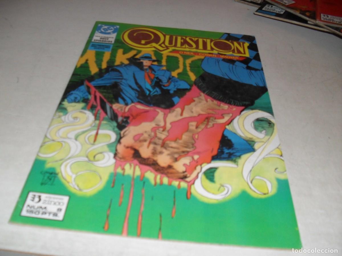C&oacute;mics: QUESTION N&ordm;8 CON POSTER DEL PROPIO QUESTION,DE 36,DE DENIS ONEIL,ZINCO 1988 - Foto 1