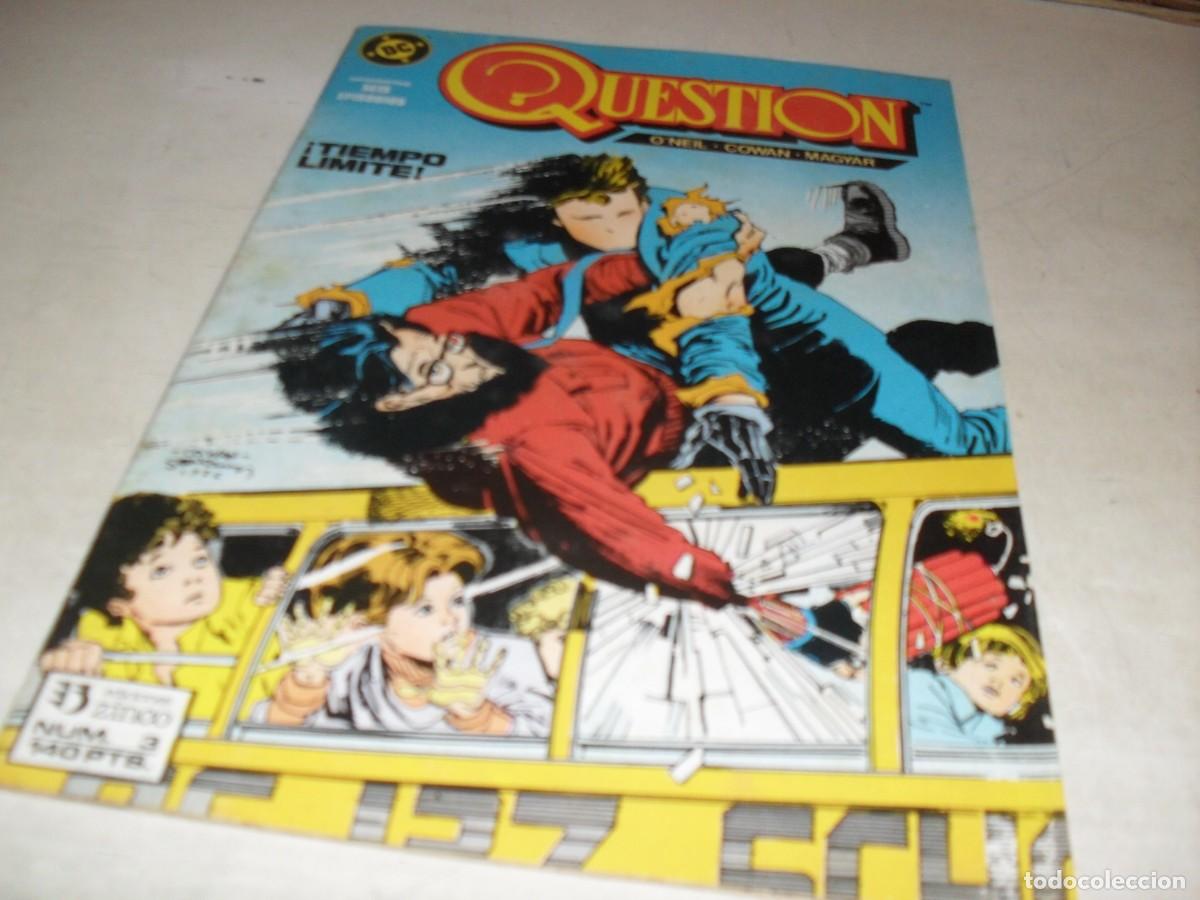 C&oacute;mics: QUESTION N&ordm; 3 CON POSTER DEL PROPIO QUESTION,DE 36,DE DENIS ONEIL,ZINCO 1988 - Foto 1
