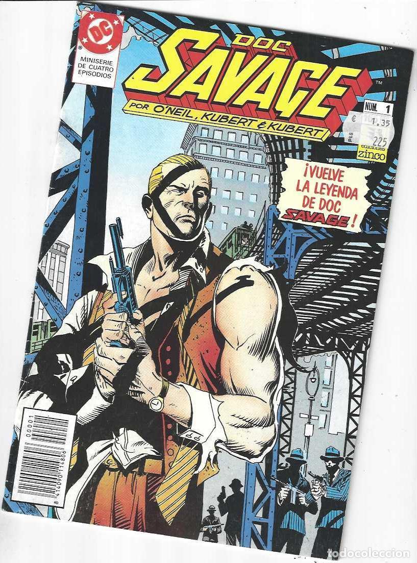 C&oacute;mics: DOC SAVAGE N&ordm; 1 - KUBERT / ONEIL - GRAPA ZINCO - Foto 1