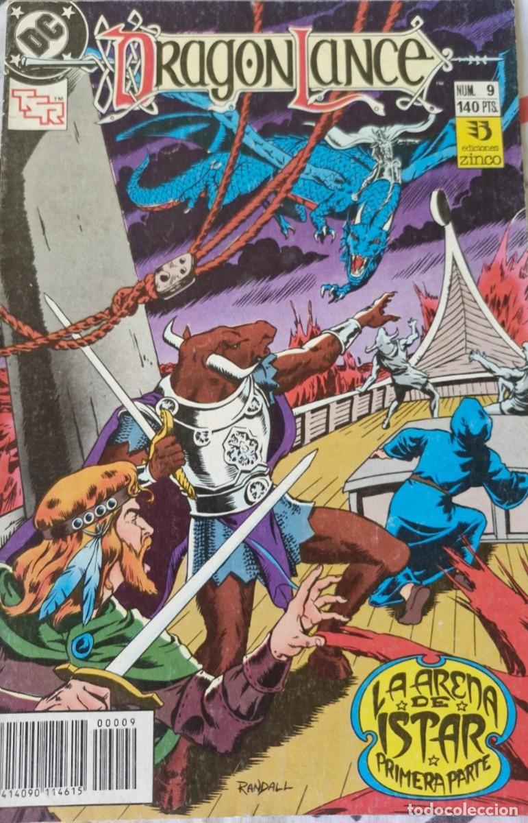 C&oacute;mics: DRAGONLANCE N&ordm; 9 - JULIO 1989 - DC COMICS - ZINCO - Foto 1