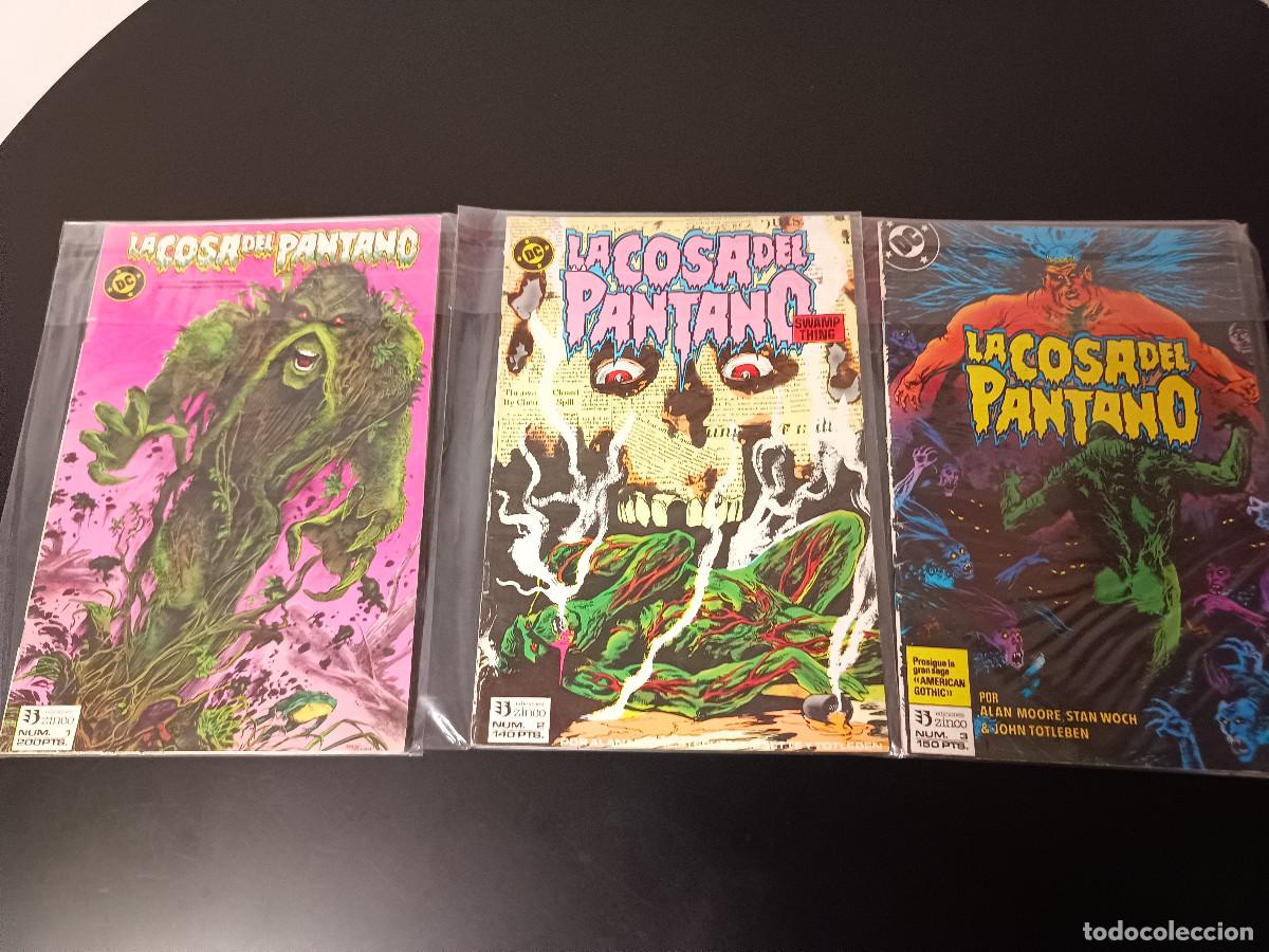 C&oacute;mics: Tres primeros n&uacute;meros &rdquo;La cosa del pantano&rdquo; Zinco - Foto 1
