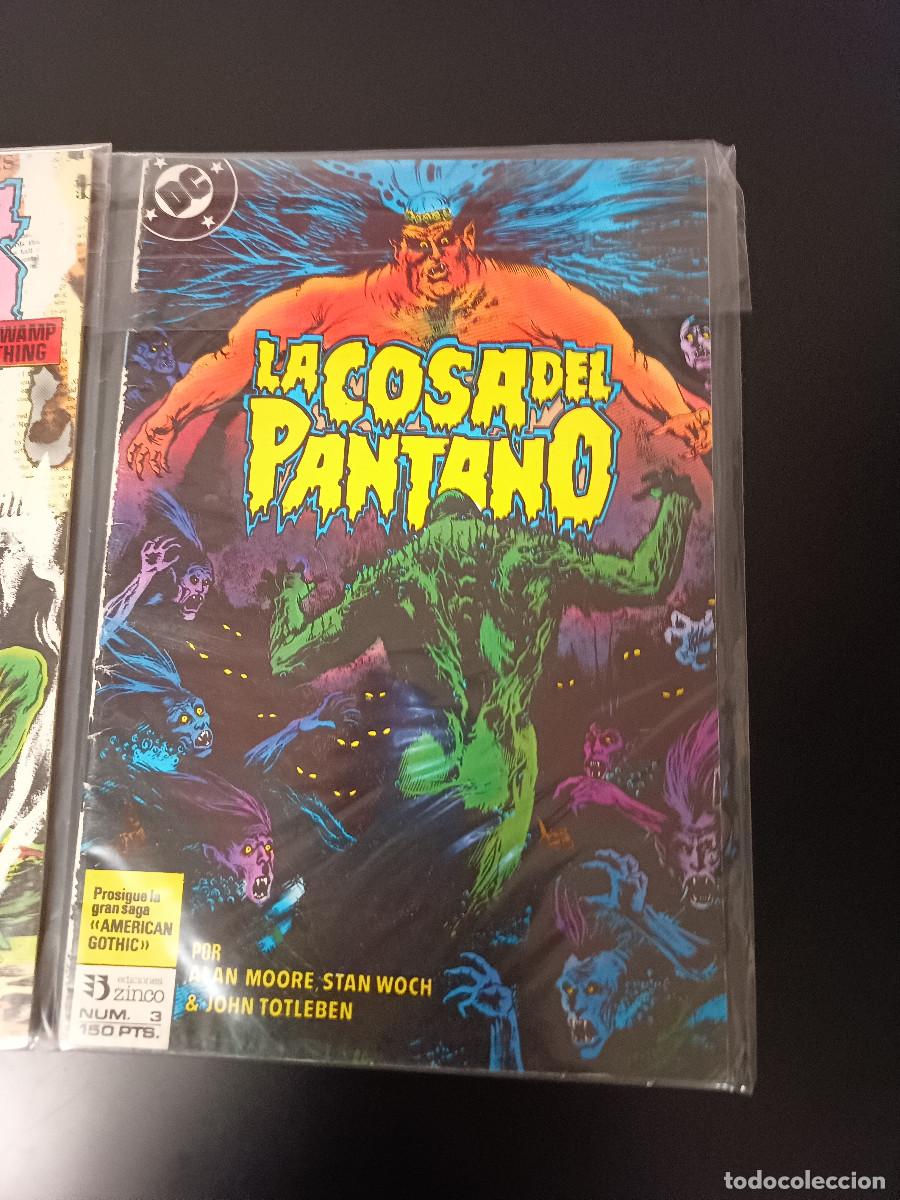 C&oacute;mics: Tres primeros n&uacute;meros &rdquo;La cosa del pantano&rdquo; Zinco - Foto 2
