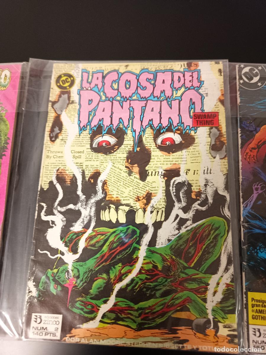 C&oacute;mics: Tres primeros n&uacute;meros &rdquo;La cosa del pantano&rdquo; Zinco - Foto 3