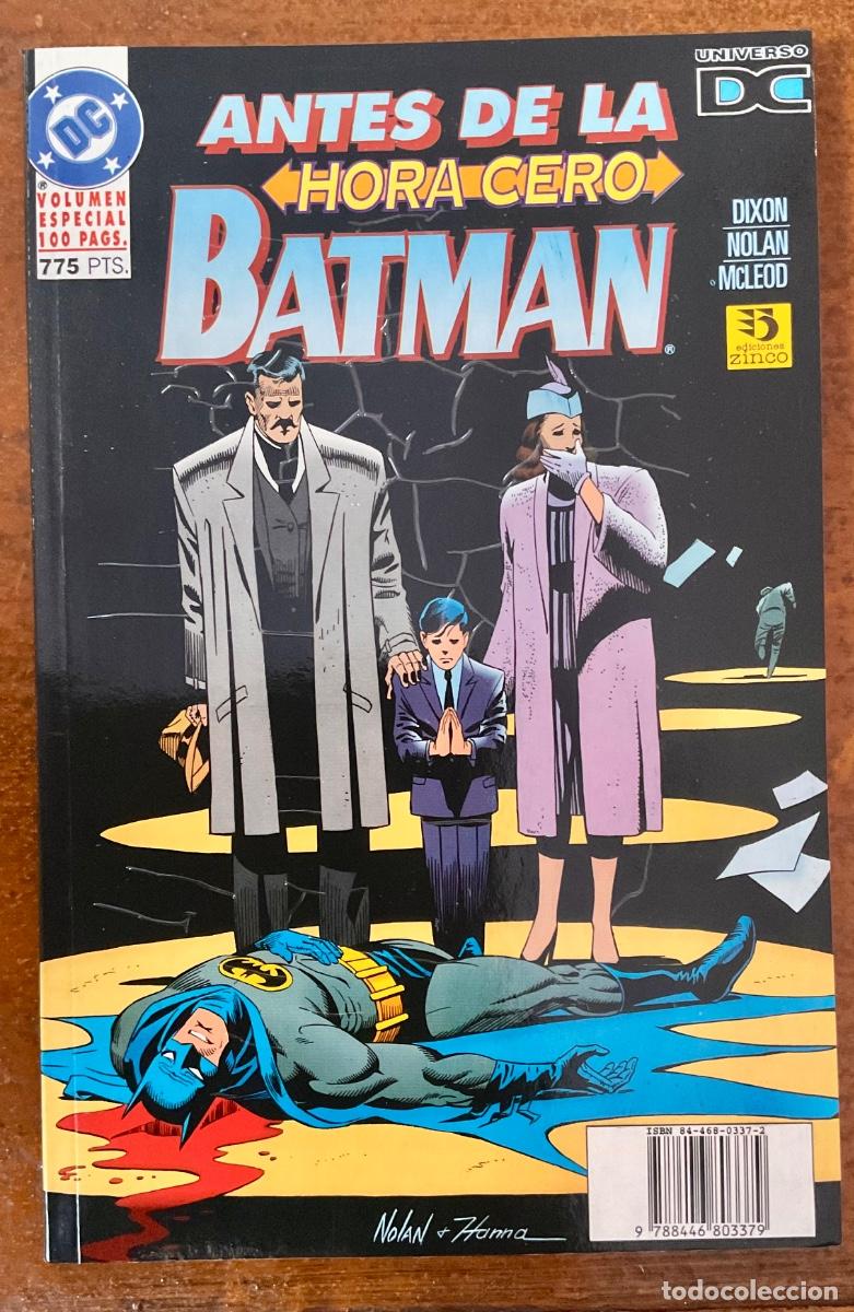 C&oacute;mics: Batman: Antes de la Hora Zero (Zinco) - Tomo tipo Prestige - Foto 1