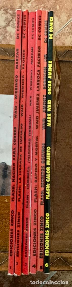 C&oacute;mics: The Flash (Zinco) Completa - 6 Tomos de 100/116 pagos - Foto 3