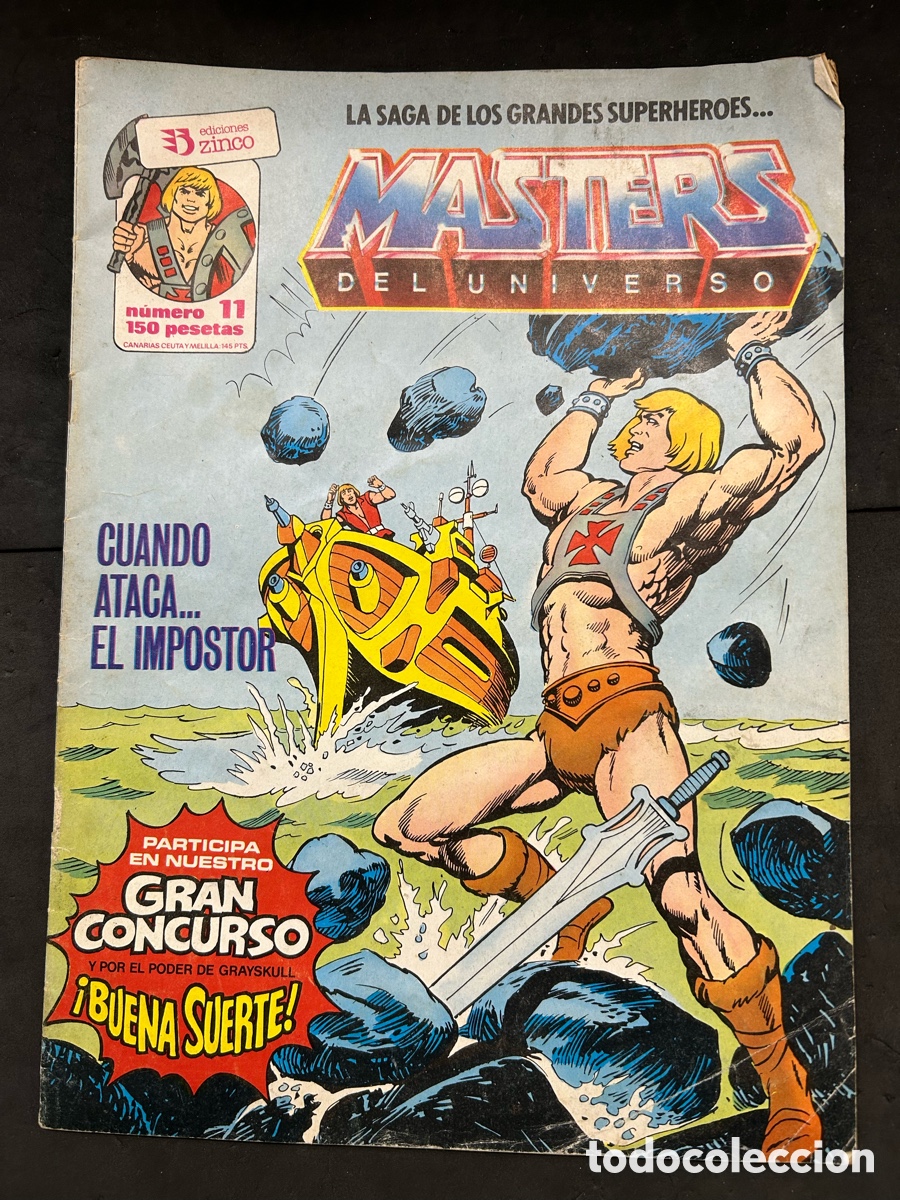 C&oacute;mics: M&aacute;sters del universo n&uacute;mero 11 ediciones Zinco - Foto 1