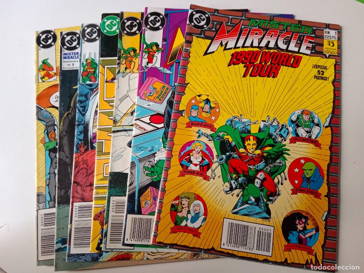 C&oacute;mics: MISTER MIRACLE N&deg;. 1 A N&deg;. 8 COMPLETA. ZINCO - Foto 1