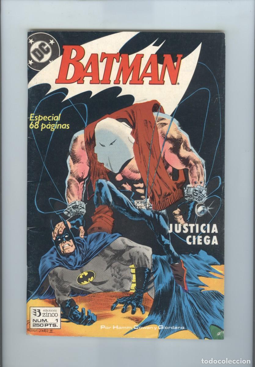 C&oacute;mics: Zinco. Batman. Justicia ciega. 1. - Foto 1